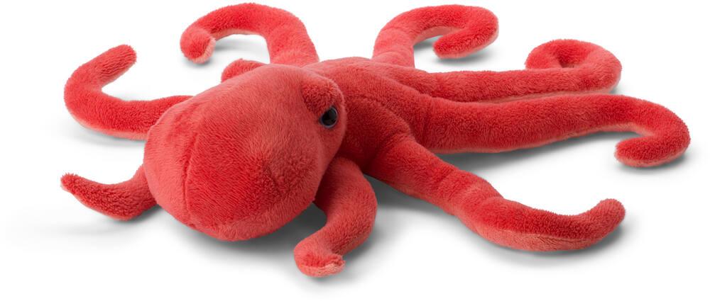 Teddy Hermann Pieuvre Peluche Peluche Orange Rouge 36 cm Teddy Hermann Pieuvre Peluche Peluche Orange Rouge 36 cm