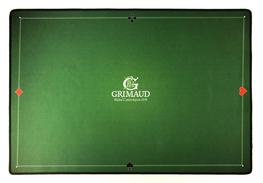Tapis de belote personnalisé géant 100 cms pour partie carte Tapis de belote personnalisé géant 100 cms pour partie carte