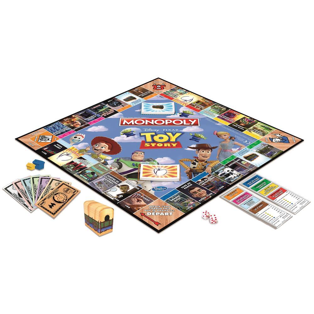 Monopoly toy story 4 | jeux de societes | jouéclub
