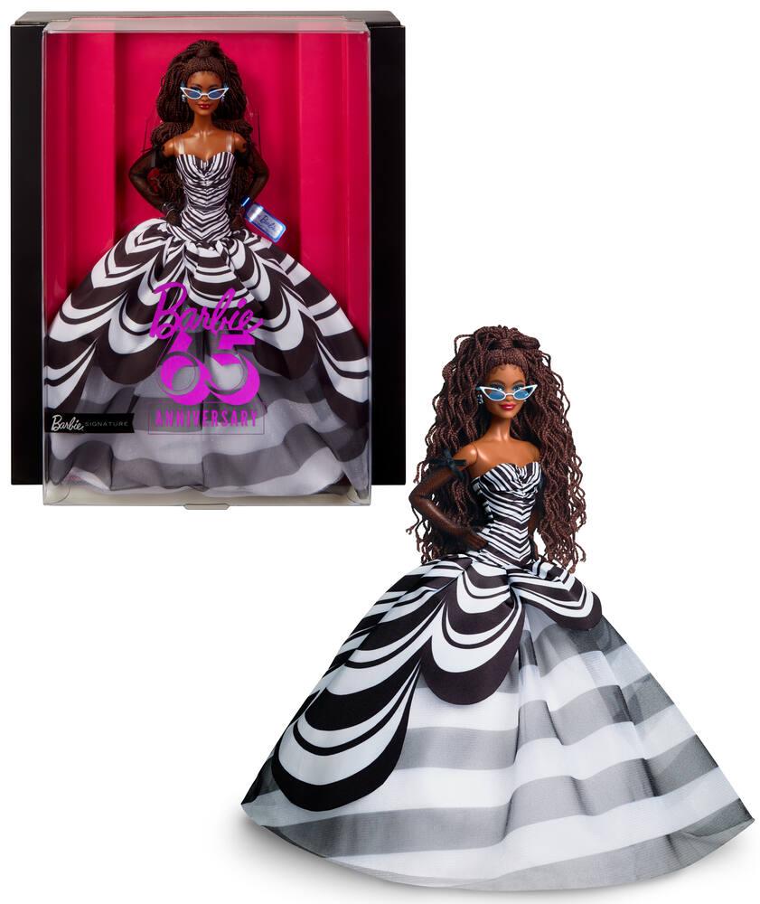 Barbie signature poupee barbie 65 ans brune poupees joueclub