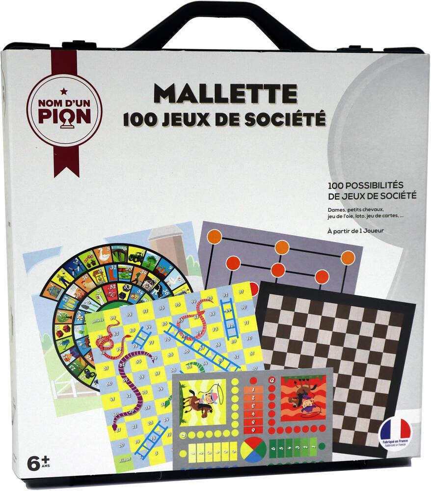 Ferriot cric sa - jeu de société - mallette 90 jeux - Jeux classiques