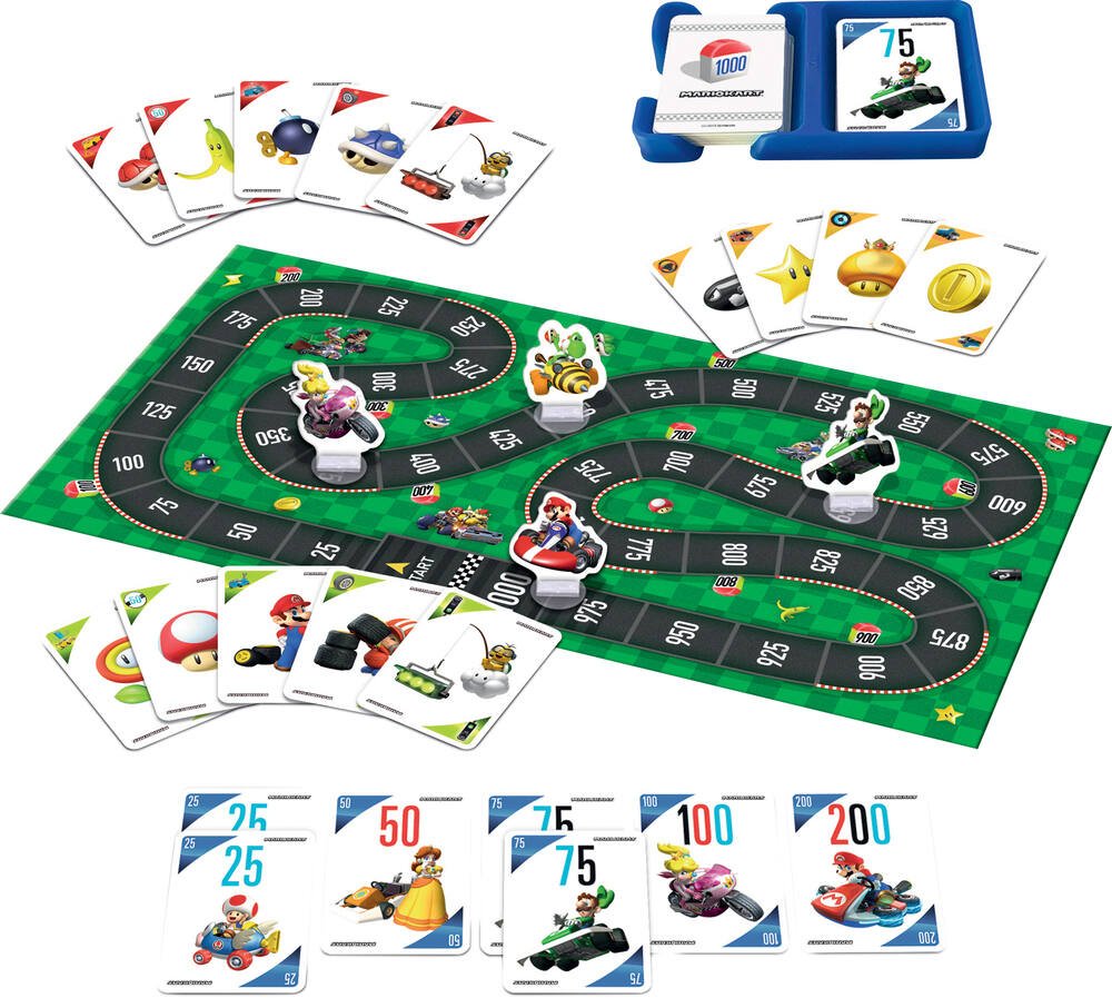 Mario kart - mille bornes, jeux de societe