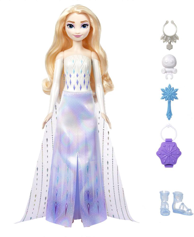 La reine des neiges poupee spin and reveal elsa poupees jouéclub
