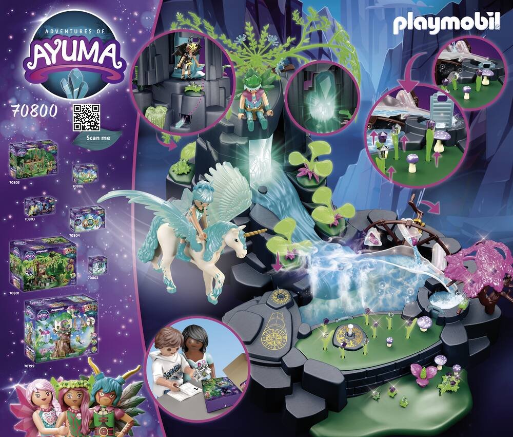 Playmobil Ayuma, la source d'énergie enchantée des fées