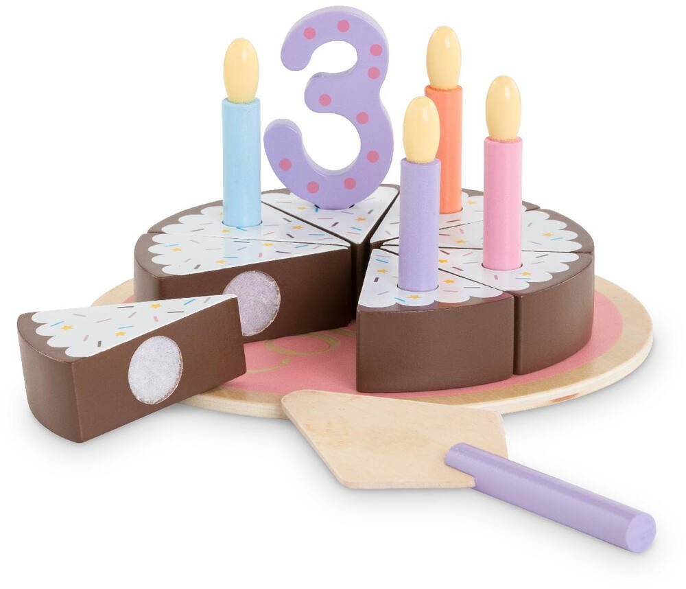 Carte - Gâteau bougie - 4 ans