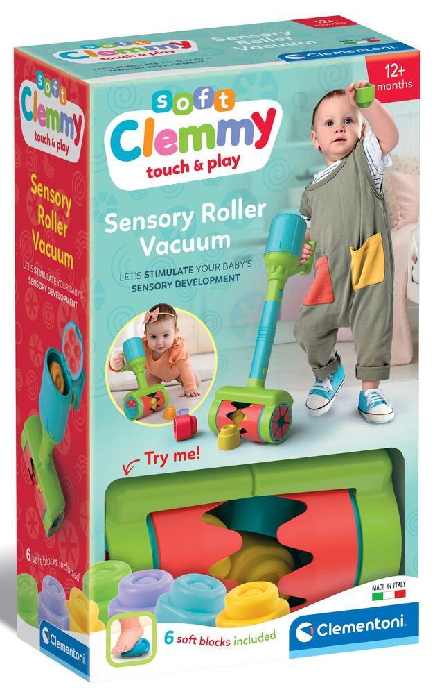 Aspirateur Sans Fil Enfant CLEMENT CLEMENTINE – 67 Cm, Avec Accessoires, Bruit Réaliste, Imitation Ménage, Dès 3 Ans