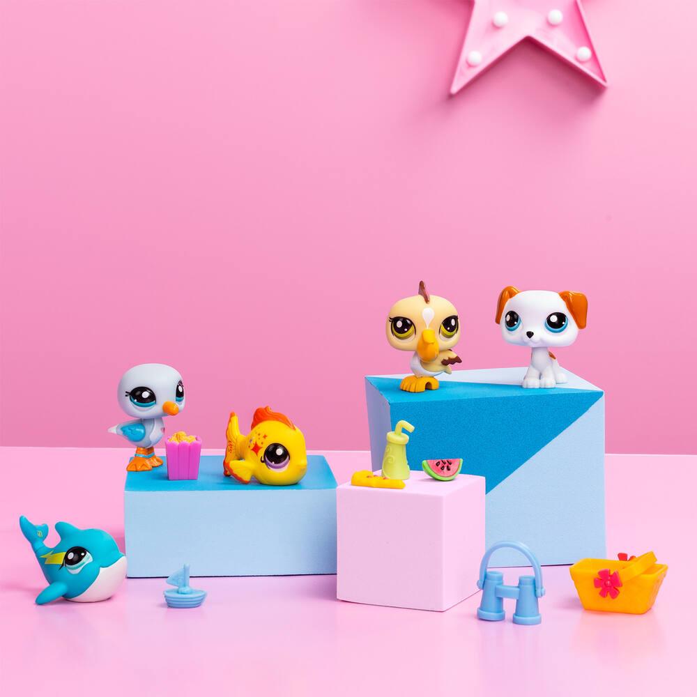 Littlest Pet Shop – 3 Animaux Surprise, Têtes Qui Bougent, Dès 4 Ans