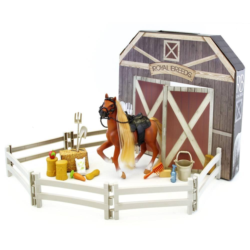 21 cm 2er Set balançoire chevaux classique L 25 cm crème or rouge d/'Art Formano w20