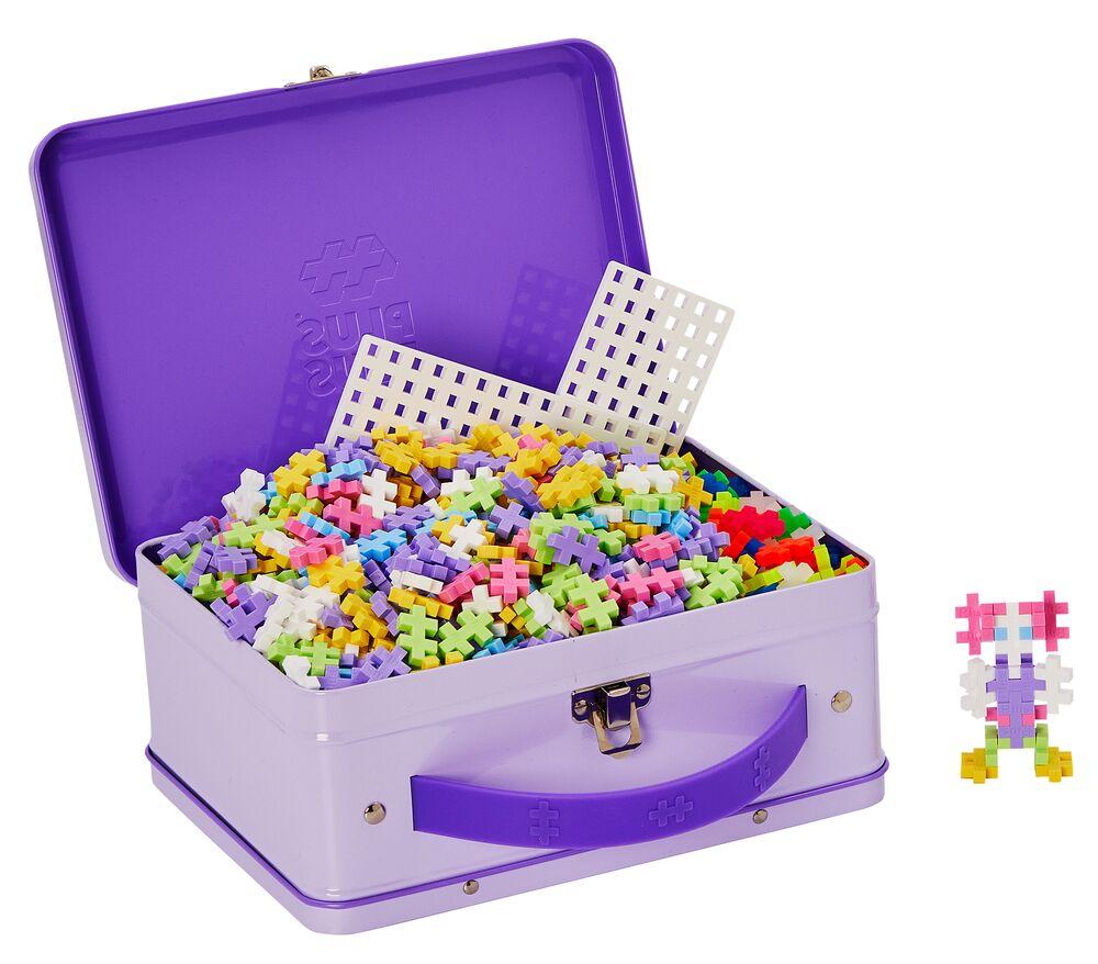 Plus plus valisette jeu metal pastel et neon 600 pieces