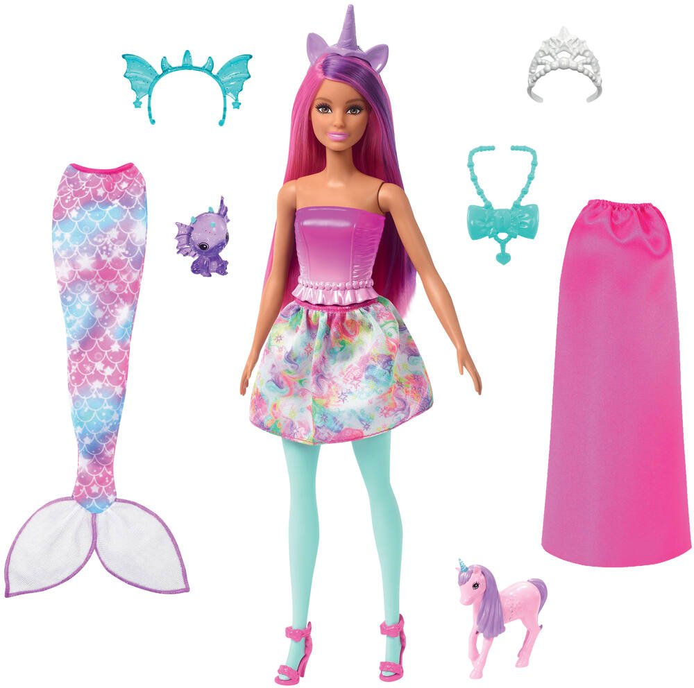 Set de jouets de plage Barbie 8 Pièces 18 x 16 x 18 cm