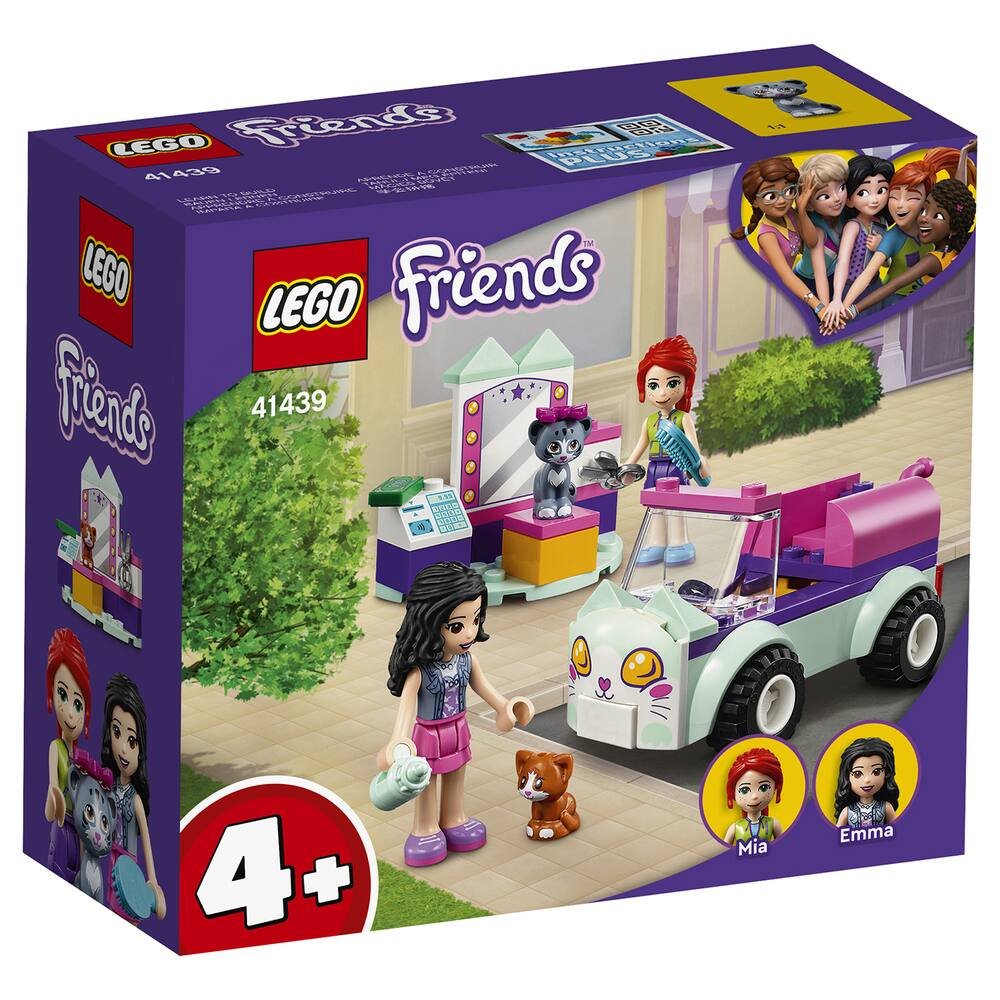 LEGO FRIENDS 41439 - LA VOITURE DE TOILETTAGE POUR CHAT