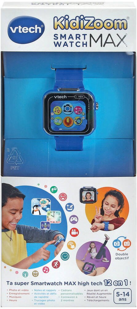 Kidizoom smartwatch bleue, jeux educatifs