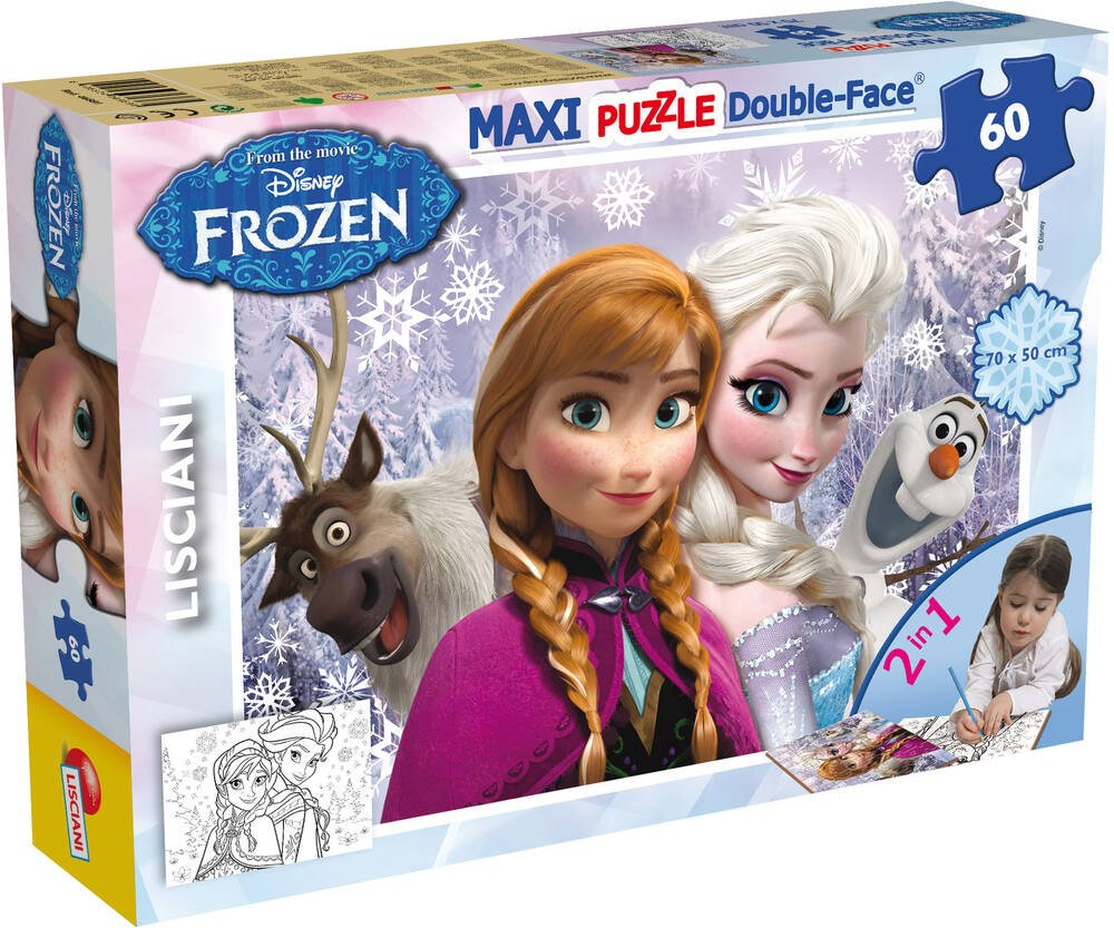 Puzzle 60 pièces la Reine des neiges pour enfants - Provence Outillage