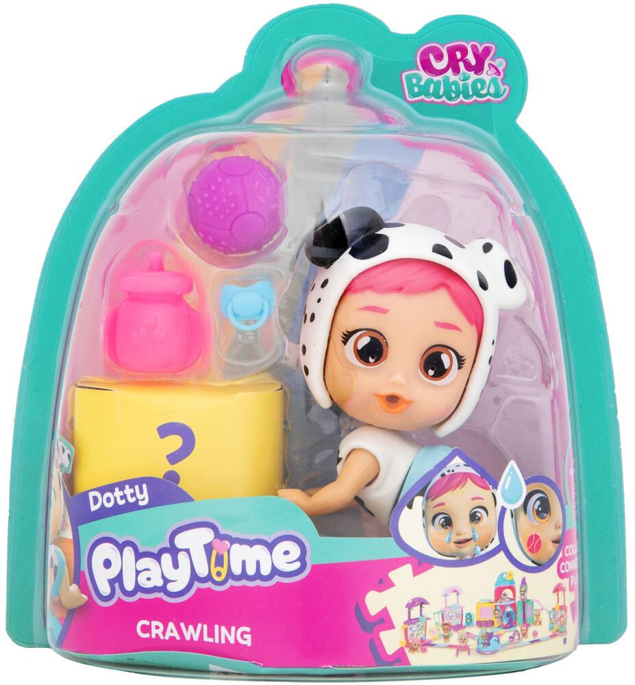 Cry Babies Lady Poupée Rampante - Pleure De Vraies Larmes + 5 Accessoires - Jouet 4-6 Ans