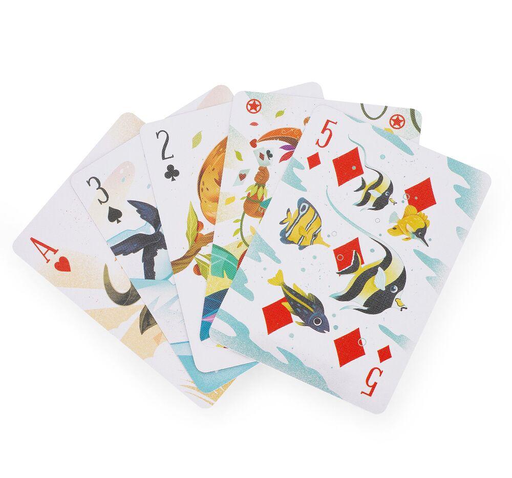 Global Playing Cards レッド・ブルーセット 計24個 Playing cards | jeux de societe | jouéclub