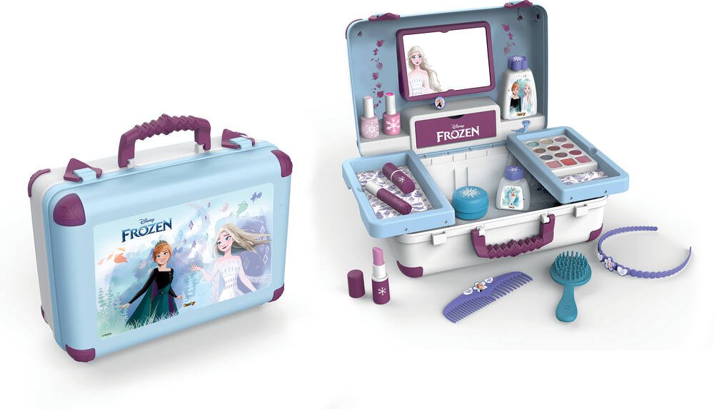 Disney-Valise de maquillage pour filles, reine des neiges 2, Elsa, Anna,  princesse, ensemble de jouets avec boîte, cadeau pour enfants, blanc neige,  nouveau - AliExpress