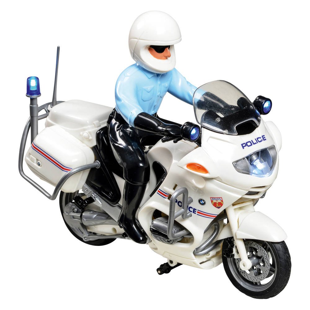 moto de police jouet