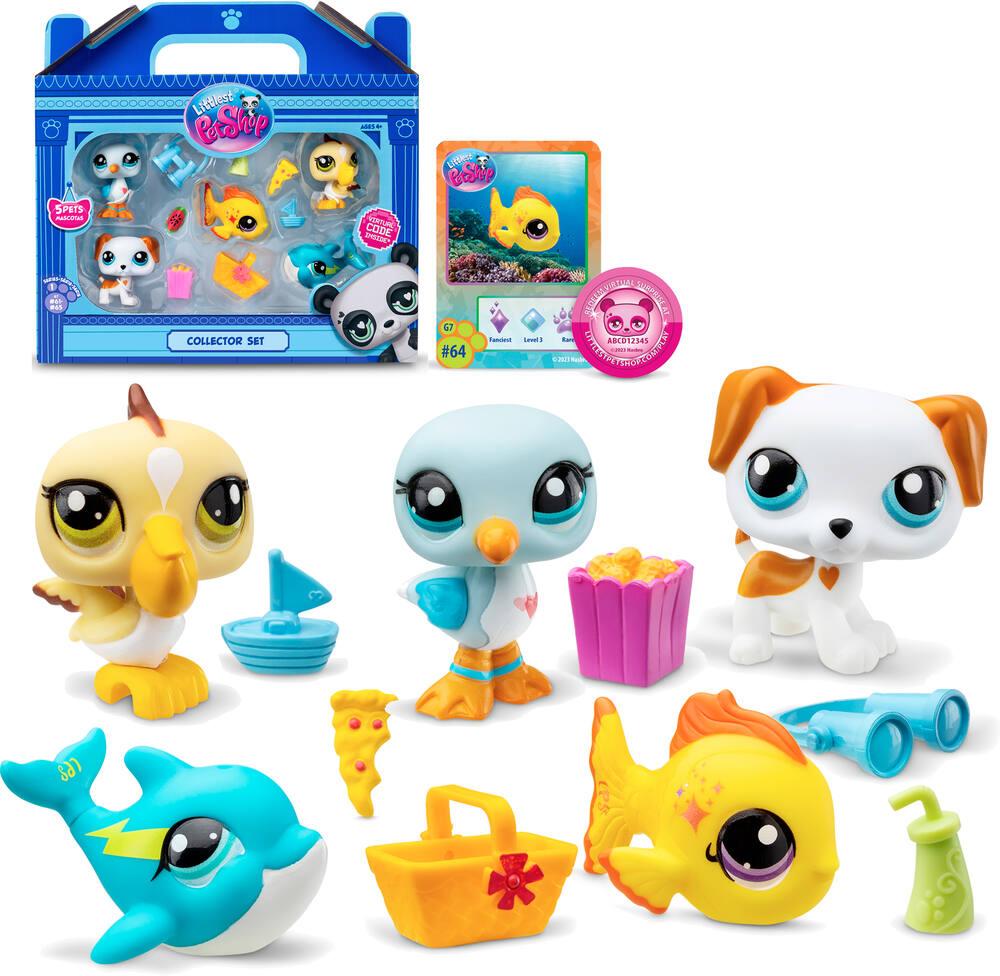 Littlest Pet Shop – 3 Animaux Surprise, Têtes Qui Bougent, Dès 4 Ans