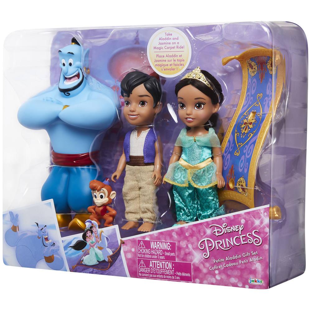 Aladdin Et Jasmine Coffret 5 Pieces Dont 2 Poupees 15 Cm Poupees Joueclub