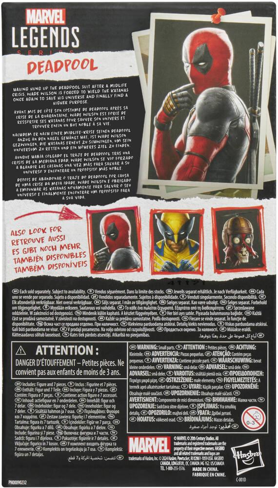 Figurine Deadpool X-Men Legends Marvel - 20cm - Neuf, Jouet Enfant Ou Cadeau Collection