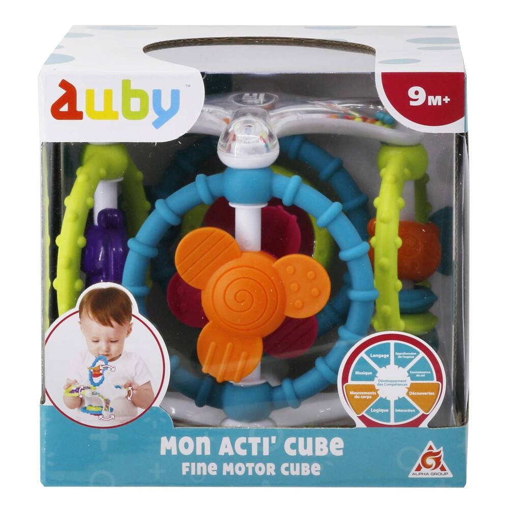 Auby - mon acti' cube, jouets 1er age