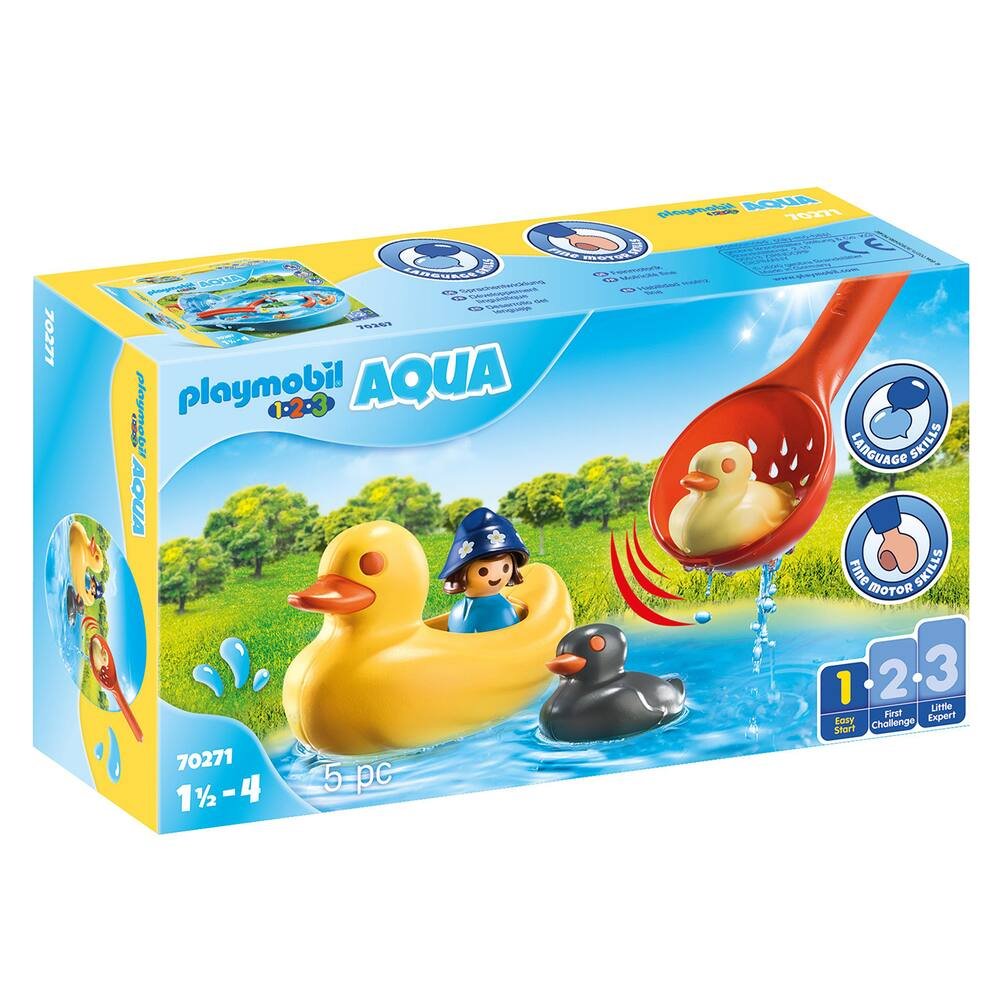 Famille De Canards Et Enfant Jeux De Constructions Maquettes Joueclub