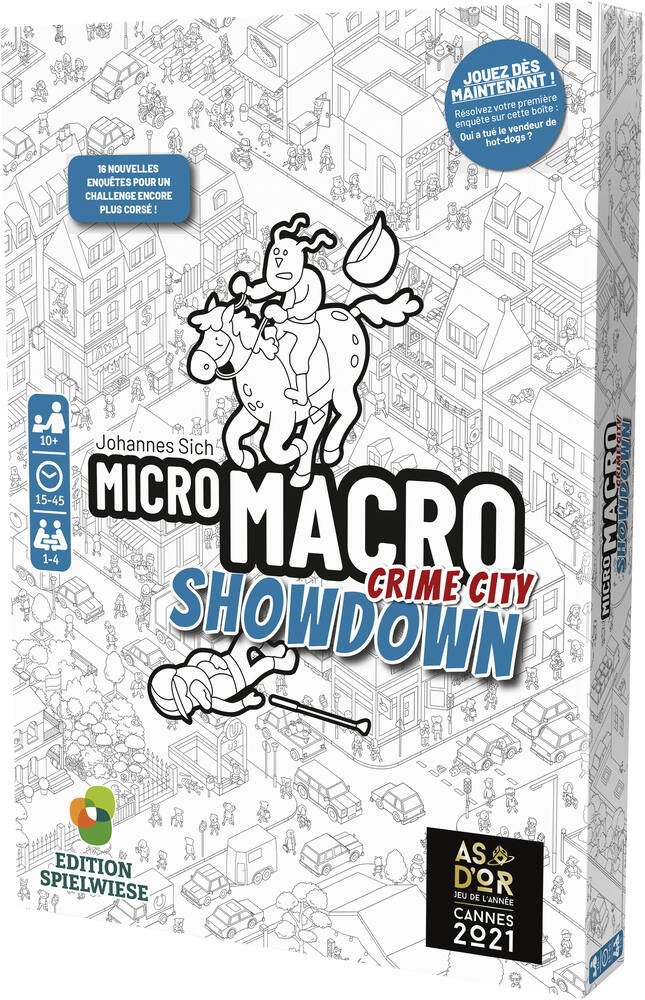 Acheter Micro macro crime city : Showdown - Editions Spielwiese