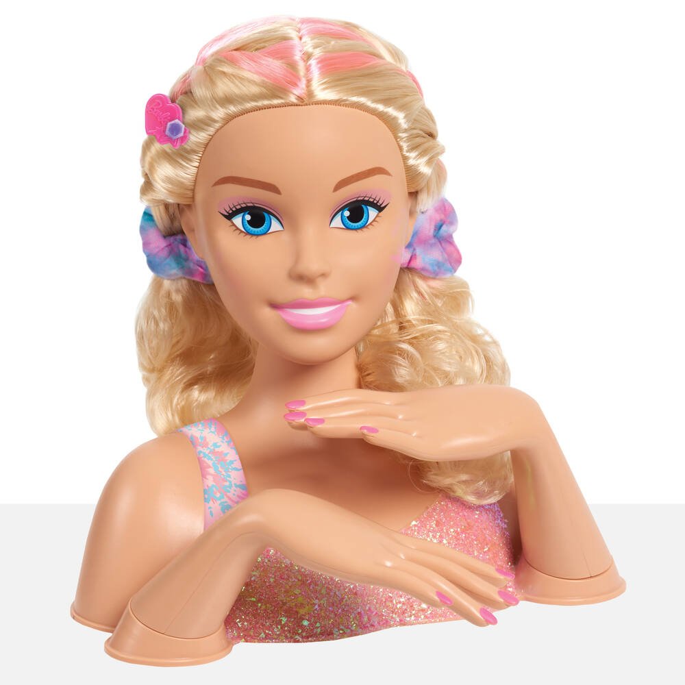 Promo Tête à coiffer Barbie chez Carrefour