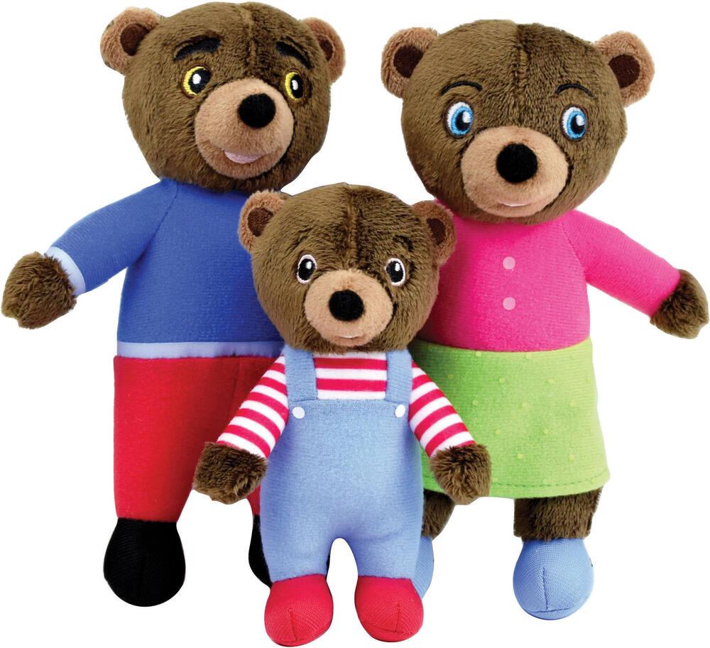 Peluche petit ours brun musicale store
