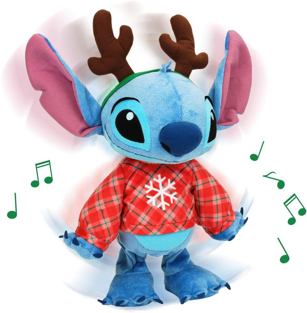 Stitch peluche dansante noel peluche jouéclub