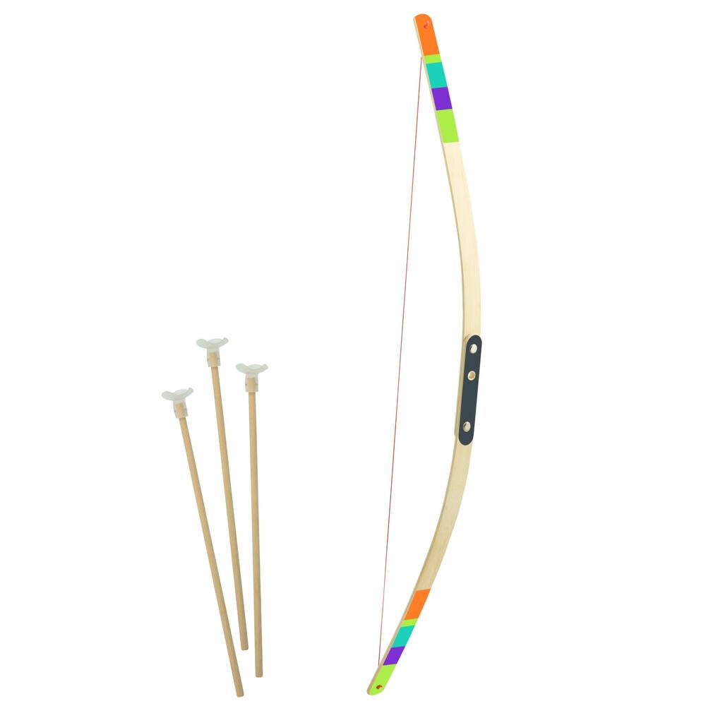 Vidaxl ensemble de tir à l'arc et de flèches avec cible pour enfants -  Conforama