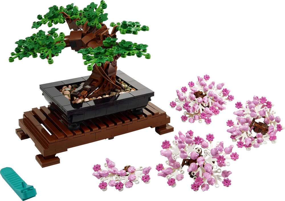 Lego®icons 10281 - bonsai  jeux de constructions & maquettes