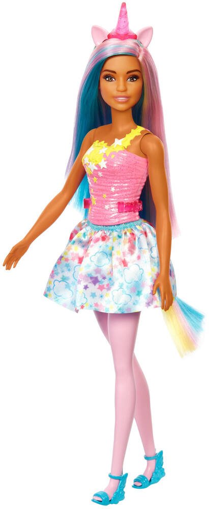 Soldes Barbie Dreamtopia licorne arc-en-ciel sons et lumière 2024 au  meilleur prix sur