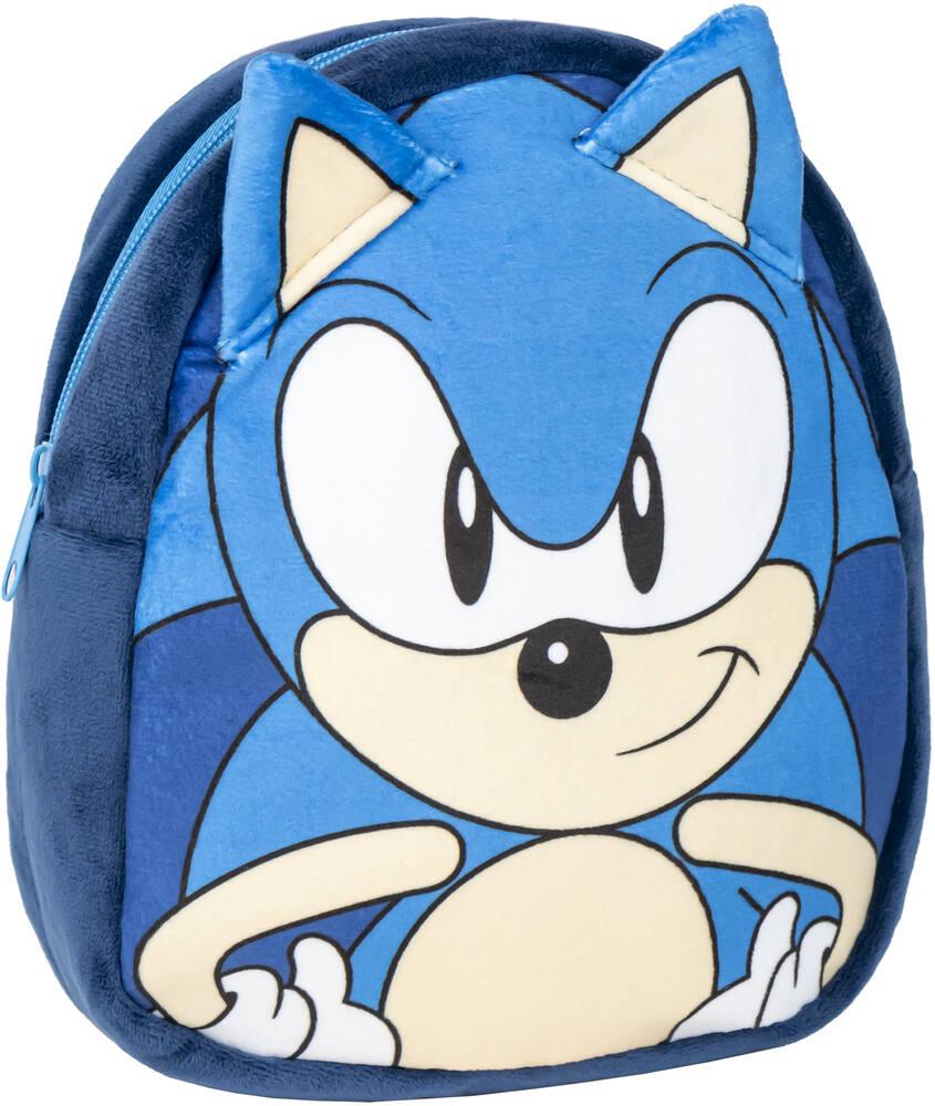 Sonic sac a dos en peluche enfant bagagerie jouéclub