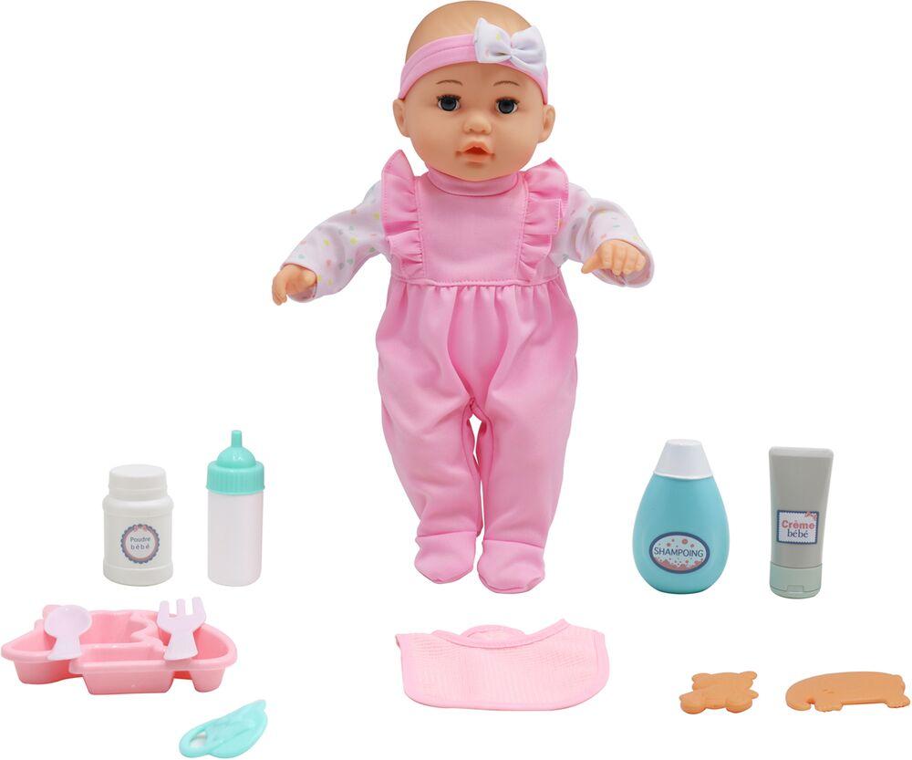 Baby Alive, coffret poupée Boissons fruitées, citron, presse-agrumes
