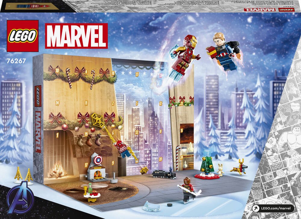 LEGO Super Heroes Le calendrier de l'Avent des Avengers Set 76267