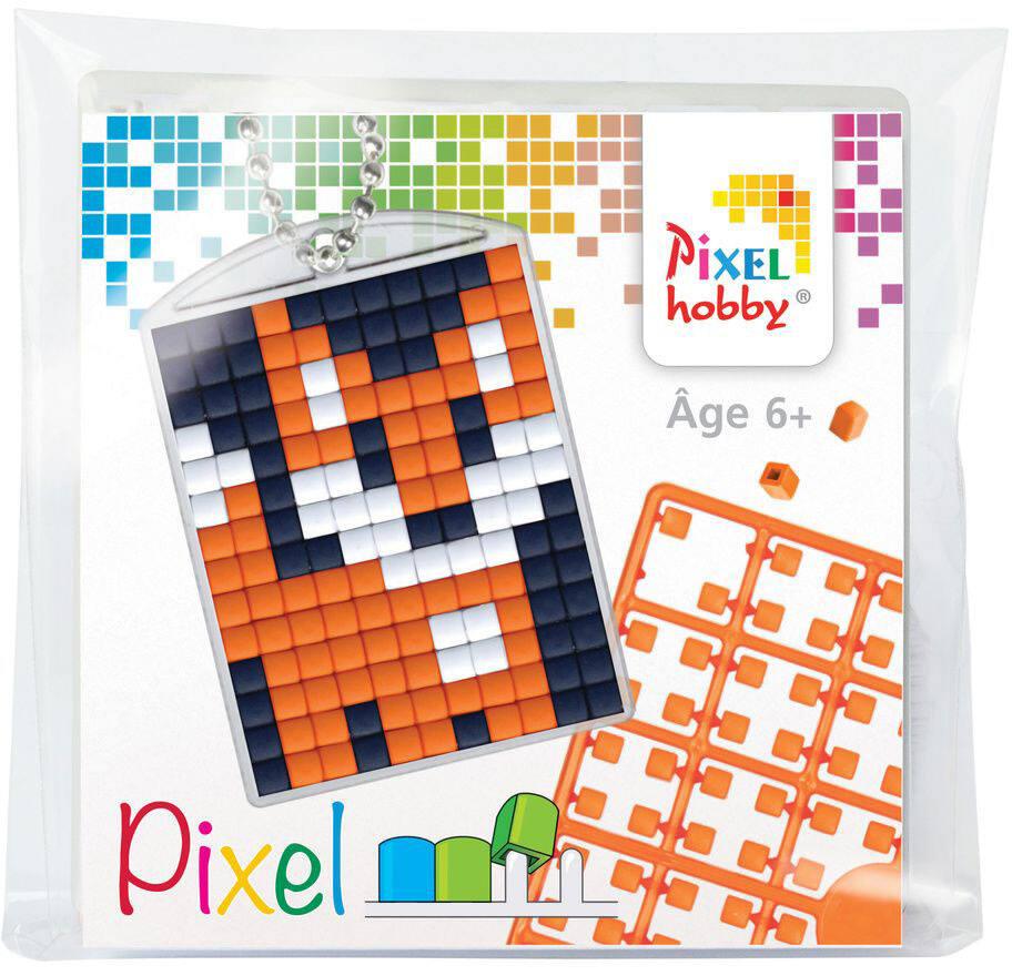 PIXEL Kit créatif porte-clés 4 x 3 cm - Fleu