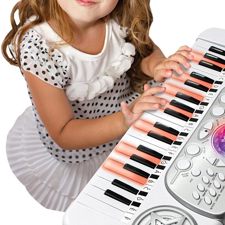 9€99 sur Clavier électrique 37 touches Piano Instrument de musique pour  enfants avec fonction d'enregistrement - Instruments de musiques - Achat &  prix