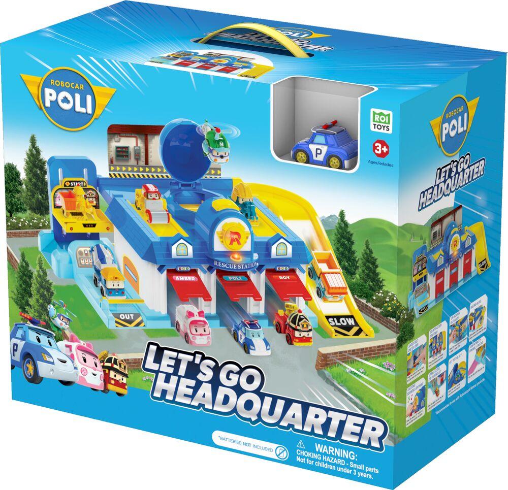Robocar Poli - Circuit de Voiture - Quartier Général A Fonction - I Robocar Poli - Circuit de Voiture - Quartier Général A Fonction - I