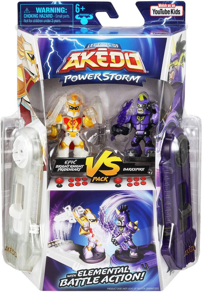 Akedo Pack Duo - Powerstorm - modèle aléatoire - Jeux de récré