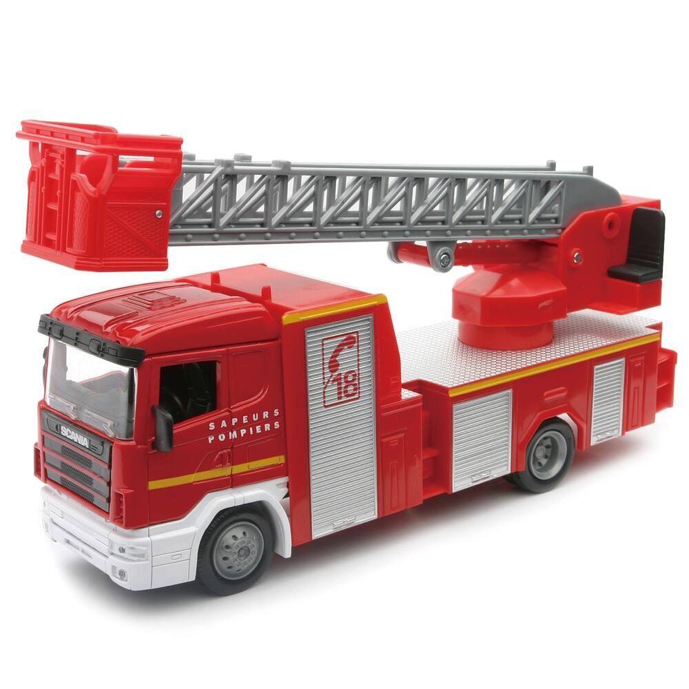Camion pompier grande echelle, vehicules-garages