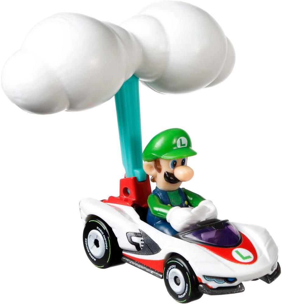 Hot wheels mario kart luigi p wing cloud glider jouets 1er age joueclub