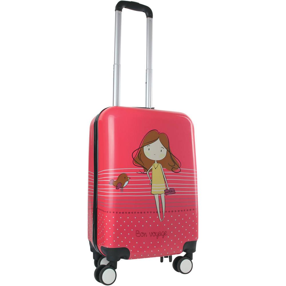 Valise Cabine Girly Bagagerie Joueclub