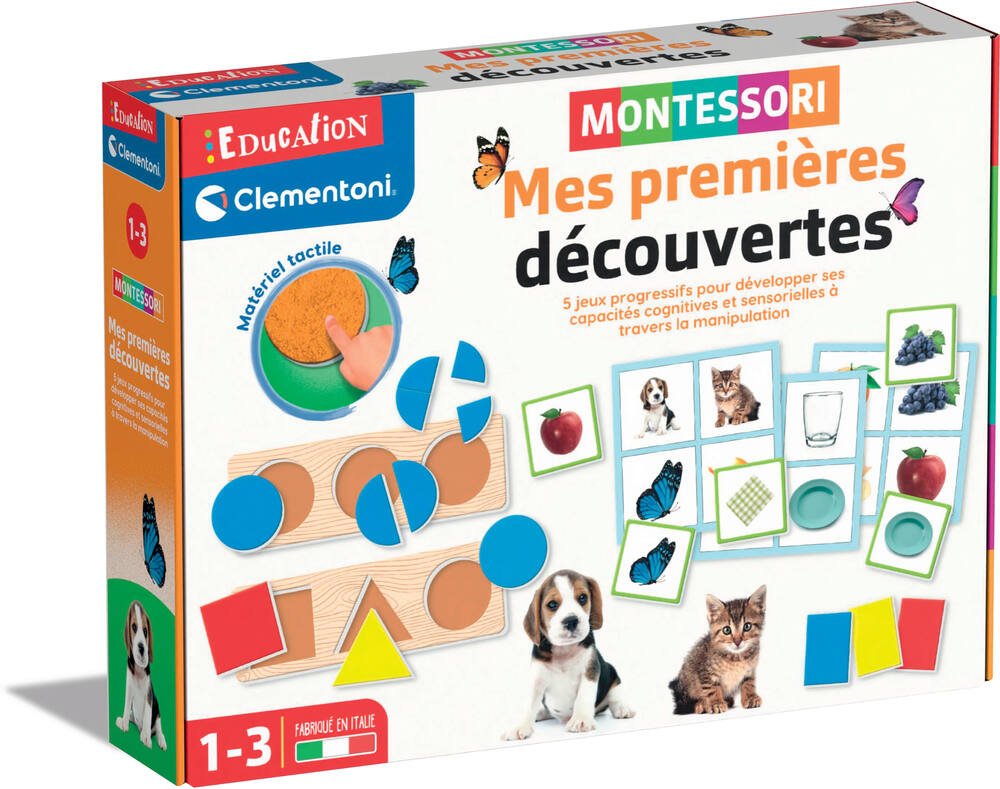 Clementoni Mes premiers mots - Montessori chez 1001hobbies (Réf.-52706)