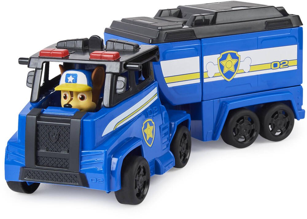 Camion + figurine big truck pups pat'patrouille, figurines