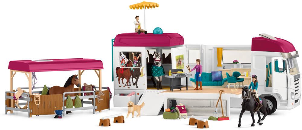 Barbie camping car equestre discount