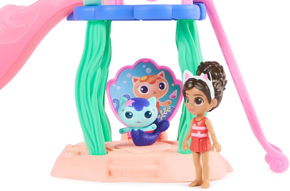Jouet Gabby Dollhouse Piscine Gabby's Dollhouse Avec 2 Figurines - Queues Sirène Color Change Jouet Gabby Dollhouse Piscine Gabby's Dollhouse Avec 2 Figurines - Queues Sirène Color Change