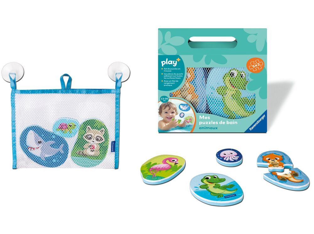 Play+ mes puzz de bain: animaux jouets 1er age jouéclub