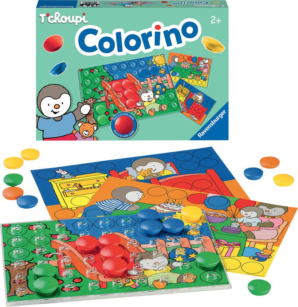 Colorino t'choupi, jouets 1er age