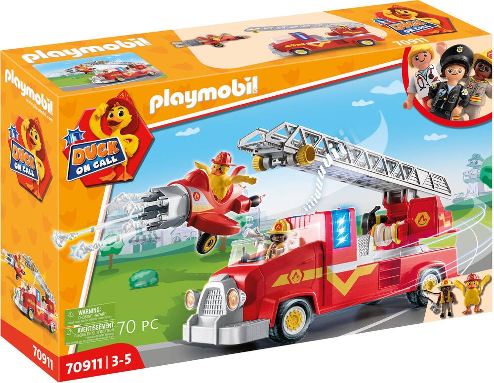 Duck on call - camion de pompier - 70911, jeux de constructions &  maquettes